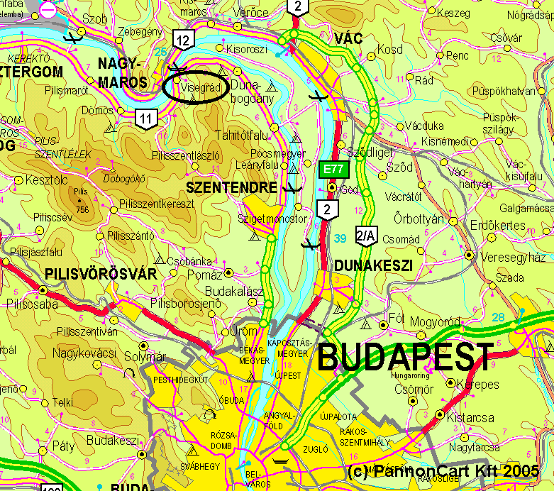 budapest visegrád térkép FiC welcome budapest visegrád térkép